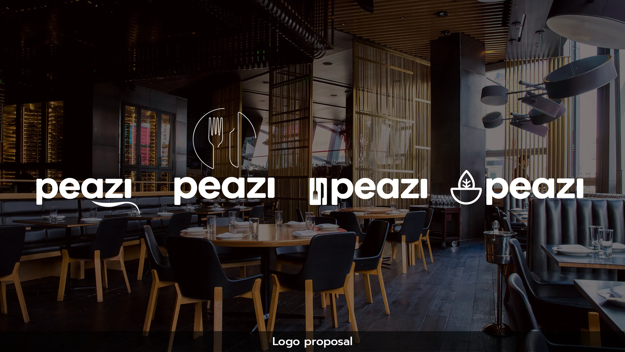 4 Beautiful Personal Waiter Food Ordering App logo designs